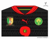 Camiseta del mundial de fútbol 2014 de Camerún