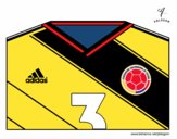 Camiseta del mundial de fútbol 2014 de Colombia