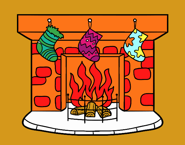 Chimenea de Navidad