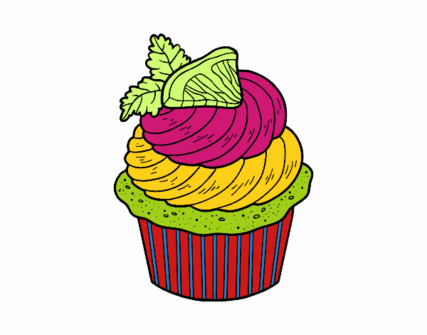 Cupcake de limón