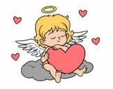Cupido con corazón