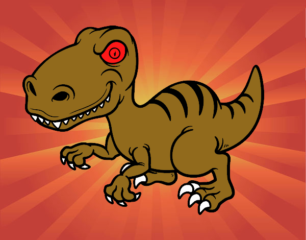 Dinosaurio velociraptor