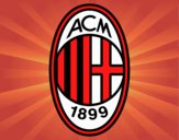 Dibujo Escudo del AC Milan pintado por hassi