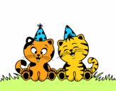 Gatos de cumpleaños