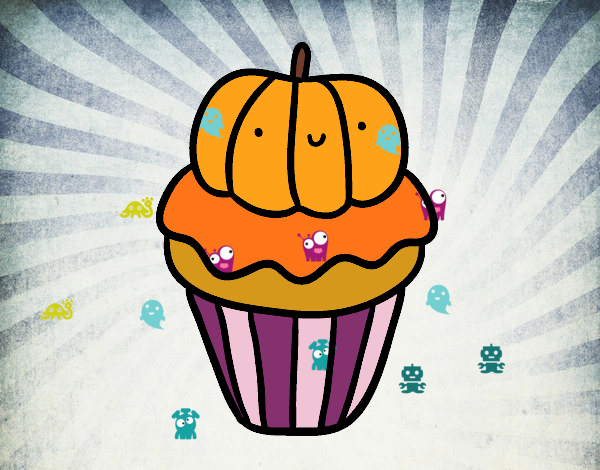 Halloween cupcake