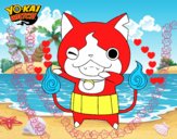 Jibanyan guiñando el ojo