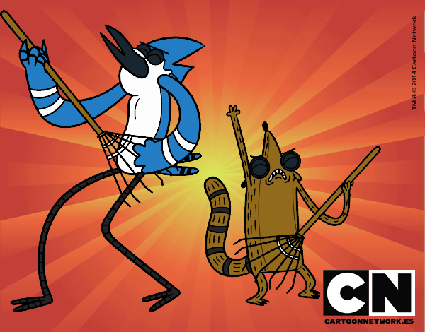 Mordecai y Rigby