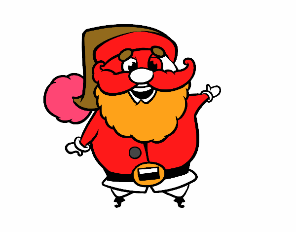 Santa claus gracioso