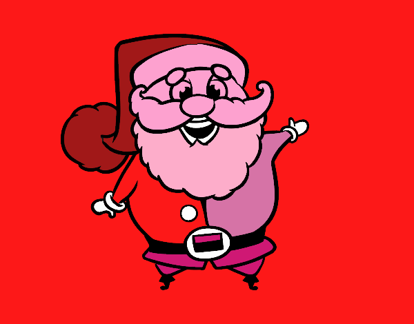 Santa claus gracioso