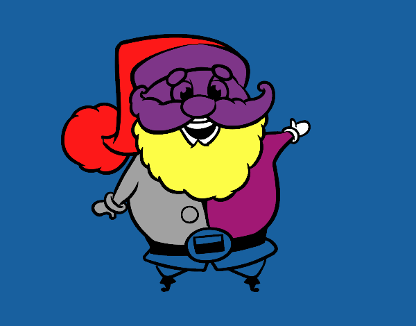 Santa claus gracioso