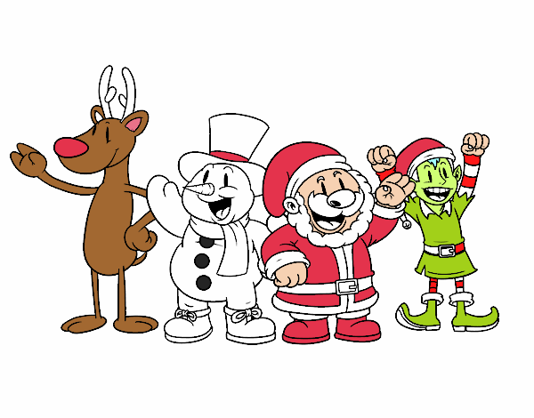 Santa Claus y sus amigos