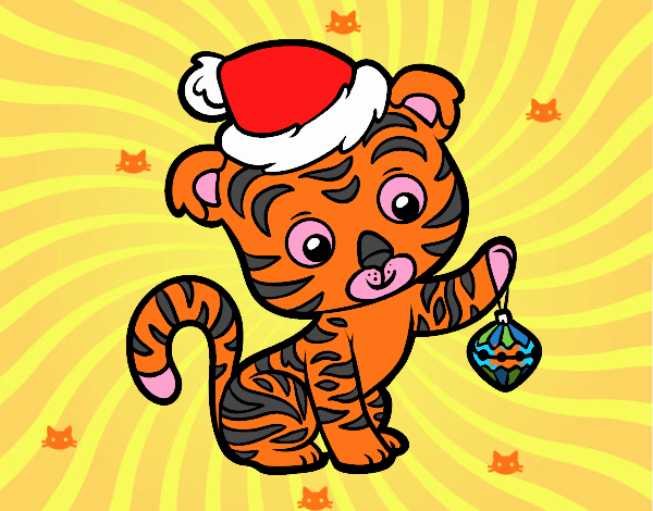 Tigre navideño