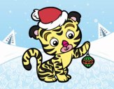 Tigre navideño