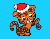 Tigre navideño