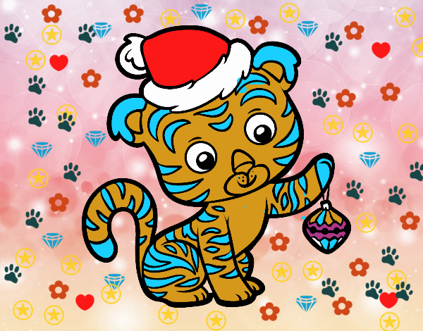 Tigre navideño