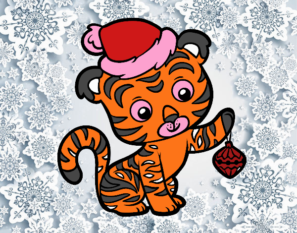 Tigre navideño