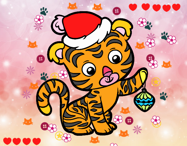 Tigre navideño