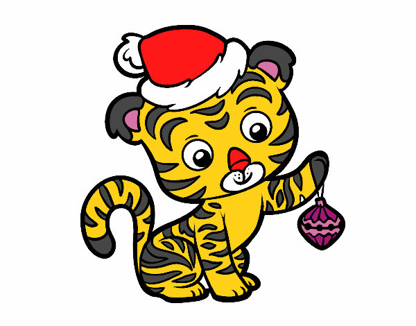 Tigre navideño