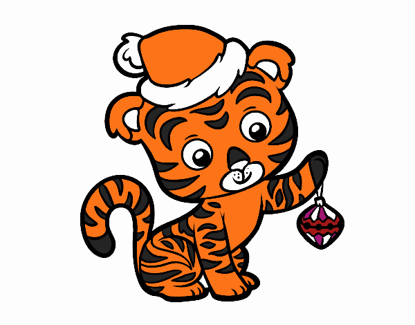 Tigre navideño