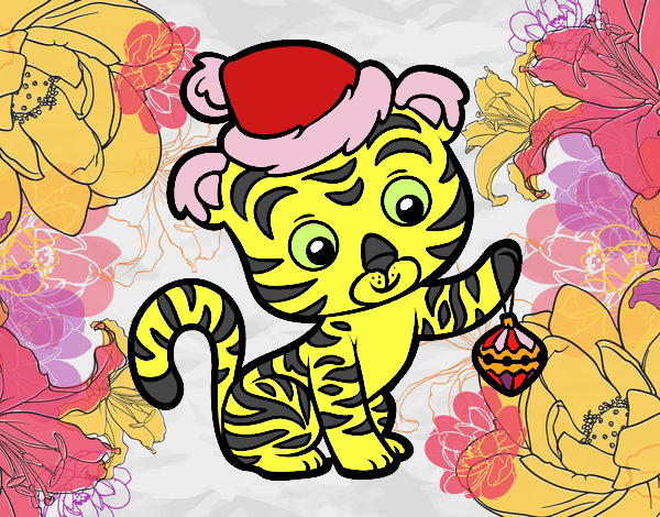 Tigre navideño