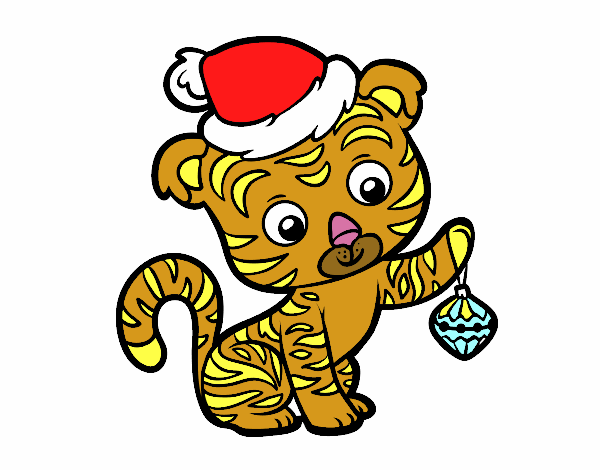 Tigre navideño