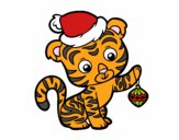 Tigre navideño