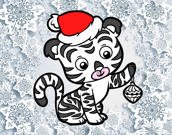 Tigre navideño