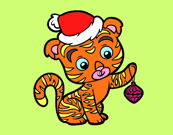 Tigre navideño