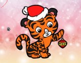 Tigre navideño