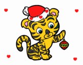 Tigre navideño