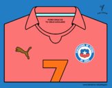 Camiseta del mundial de fútbol 2014 de Chile