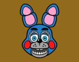 Cara de Toy Bonnie de Five Nights at Freddy's