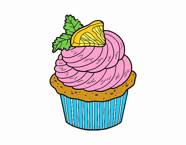 Cupcake de limón