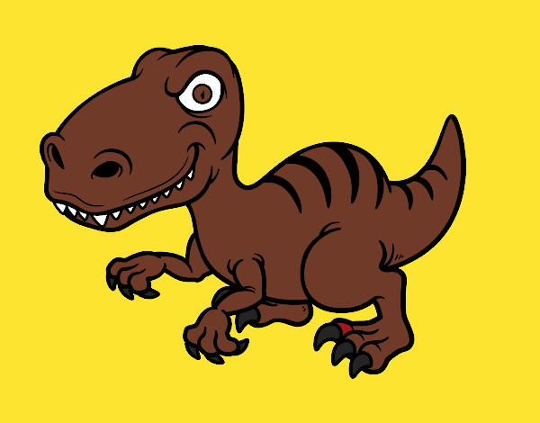 Dinosaurio velociraptor