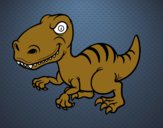 Dinosaurio velociraptor