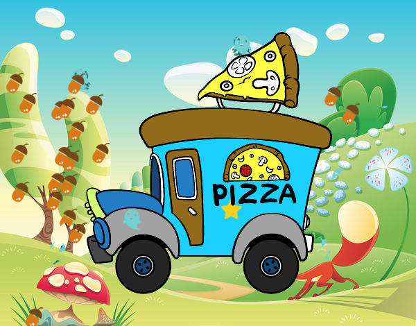 Food truck de pizza