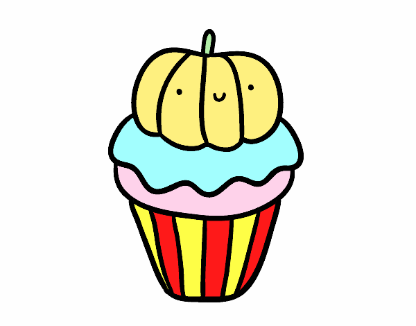 Halloween cupcake