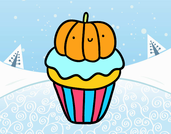 Halloween cupcake