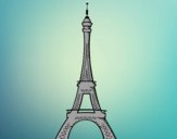 Dibujo La torre Eiffel pintado por CamilaSims