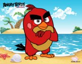 Dibujo Red de Angry Birds pintado por Macneli