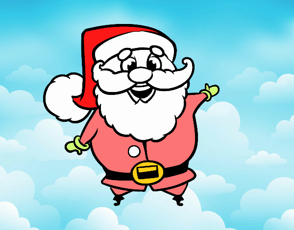 Santa claus gracioso