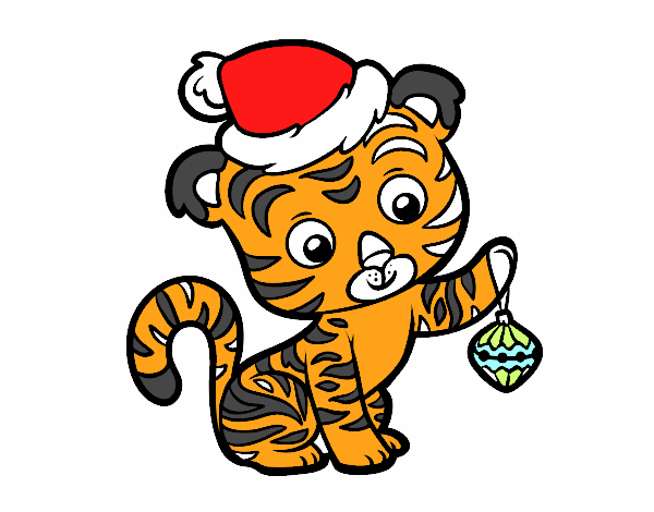 Tigre navideño