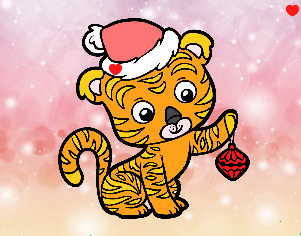 Tigre navideño