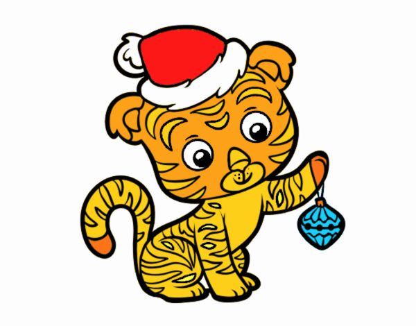 Tigre navideño