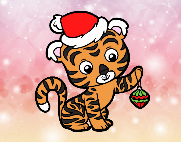 Tigre navideño