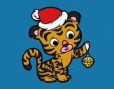 Tigre navideño