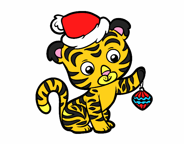 Tigre navideño