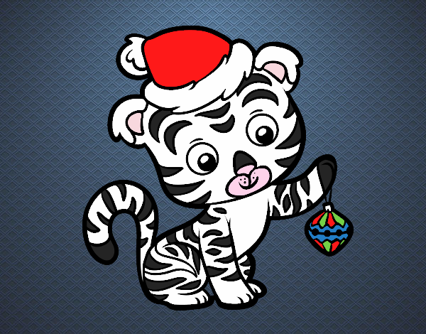 Tigre navideño