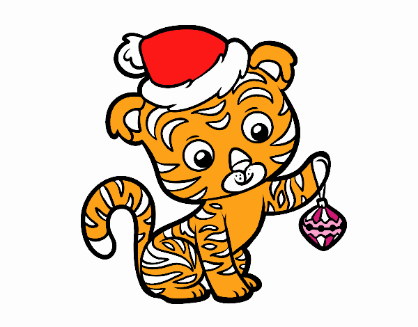 Tigre navideño