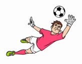 Dibujo Un portero de fútbol pintado por Macneli